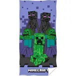 Carbotex Osuška bavlna Minecraft Enderman Monster 70x140 cm