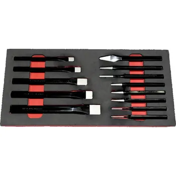 Sekáč Sada sekáčů a průbojníků 13 ks v modulu STRC9/11