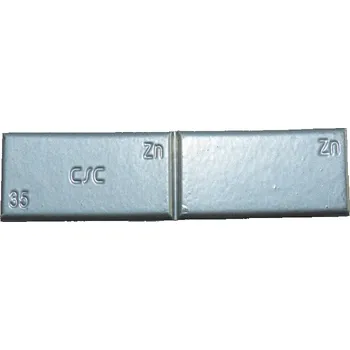 Sada na opravu pneumatiky Zinkové samolepící závaží ZNC 35g - šedý lak