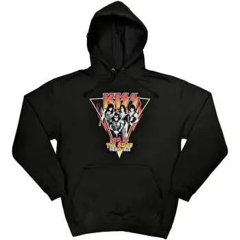 Pánská mikina Merch Kiss: Kiss Unisex Pullover Hoodie: Triangle (small) S