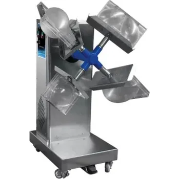 Stroj pro výrobu dutých figurek – rotační ramena pro formy