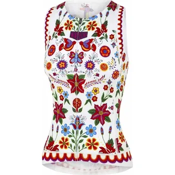 cyklistický dres Dres bez rukávů Cycology Frida XL