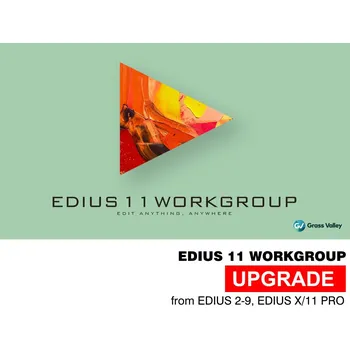 Video software Grass Valley EDIUS 11 Workgroup Jump Upgrade (from EDIUS 2-9, EDIUS X/11 Pro)