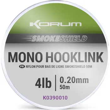 Vlasec Korum Smokeshield Mono Hooklink 50m 8lb 0,26mm