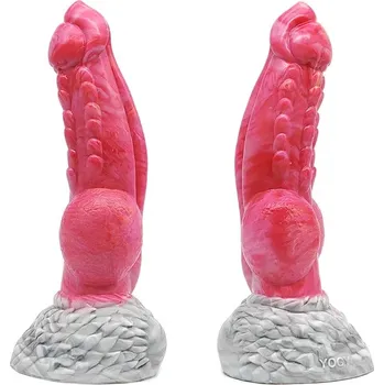 Dildo YOCY Dildo Agresivní Vlk Barva: Růžová