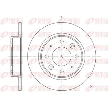 Brzdový kotouč Brzdový kotouč REMSA 6813.00