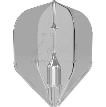 Šipka Letky na šipky L-Style Fantom L1EZ, průhledné