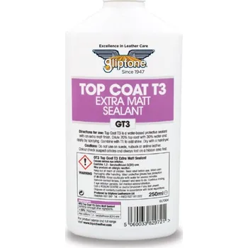 Sealant na kůži Gliptone Liquid Leather GT3 Top Coat T3 Extra Matt Sealant (250 ml)