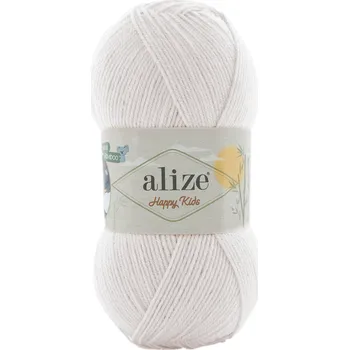 Galanterie Alize Happy Kids 55 - bílá