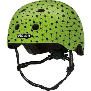 Cyklistická přilba MELON reflexní helma Toddler Magic Zelená XXS (44 - 50 cm)