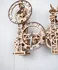 3D puzzle Wooden City Steampunk nástěnné hodiny 269 dílků