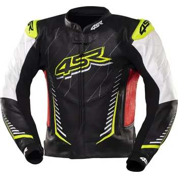 Moto bunda Kožená bunda 4SR Club Sport Neon AR Velikost: 48