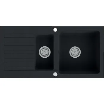 Granitový dřez Dřez Granitový 1,5k 960x480 Černá