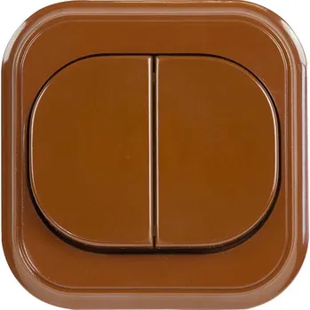 Kuchyňská pracovní deska Vypínač dvojitý ECO hnědý WP-5C