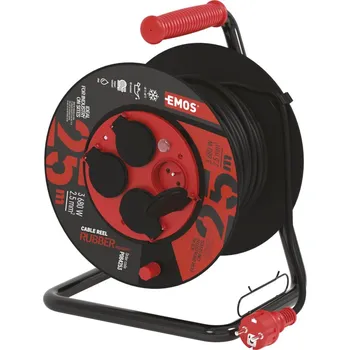 Stavebniny EMOS BUBEN 4Z 25M 2,5MM GUMA/NEOPREN