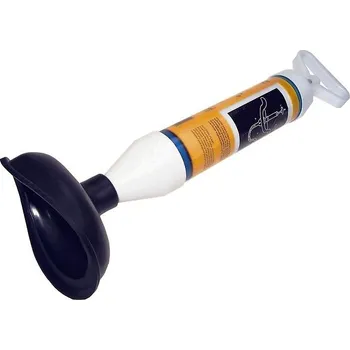 Ruční pumpička k zprůchodnění odpadů