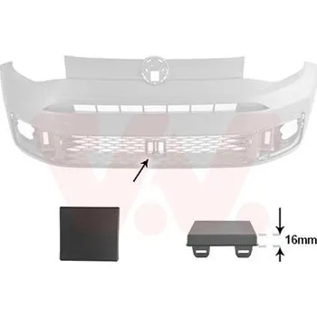 Nárazník Kryt nárazníku VAN WEZEL 5707487