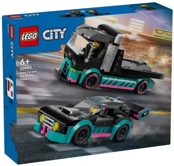 Stavebnice LEGO LEGO City 60406 Kamión se závodním autem