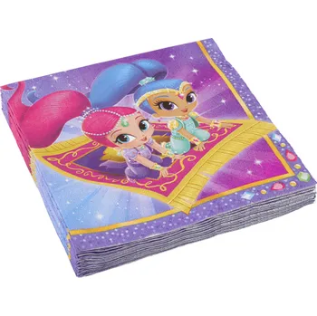Papírový ubrousek Amscan Ubrousky Shimmer&Shine 20ks