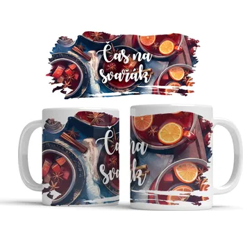 Hrnek Čas na svařák II - Světle zelená