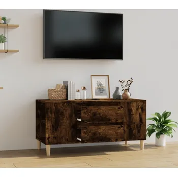 Obývací pokoj vidaXL TV skříňka 102x44,5x50 cm kompozitní dřevo [819602] Barva: kouřový dub