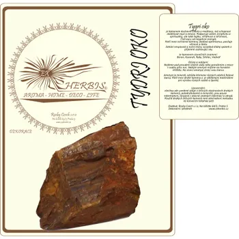 Ex Herbis AHDL Tygří oko štípaný kámen 3 - 4 cm