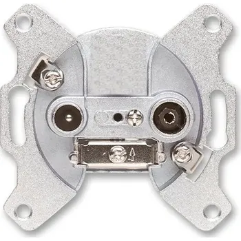 Elektrická zásuvka Přístroj zásuvky TV+R televizní a rozhlasové koncová EU3503 Visio S 55