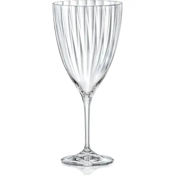 Sklenice Crystalex Sklenice na víno Kate Optic 400 ml, 6 ks