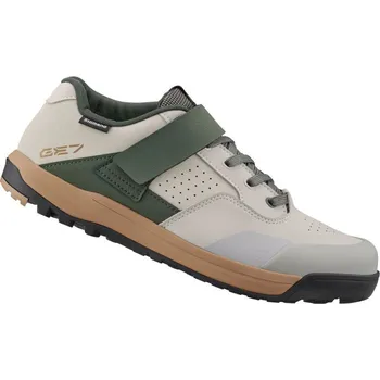 Pánské cyklistické tretry SHIMANO gravity obuv SH-GE700, unisex, šedá, 48 (SHIMANO gravity obuv SH-GE700, unisex, šedá, 48)