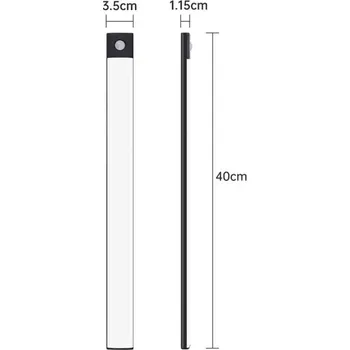 LED páska LED Světlo s PIR Pohybovým Senzorem 3v1 40cm