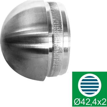 Záslepka madla D42,4x2, H: 21