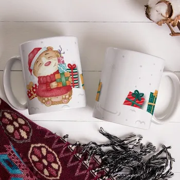 Hrnek Křeček - Červená