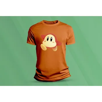 Chlapecké tričko Dětské bavlněné tričko Waddle Dee. velikost 152 (12-13 let) Oranžová