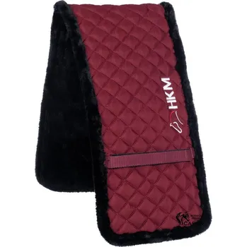 Podložka pod lonžovací obřišník HKM -GYMNASTIC- - Vínová - Pony