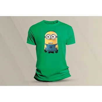 Dětské bavlněné tričko Mimoni 2. velikost 140 (9-11 let) Zelená