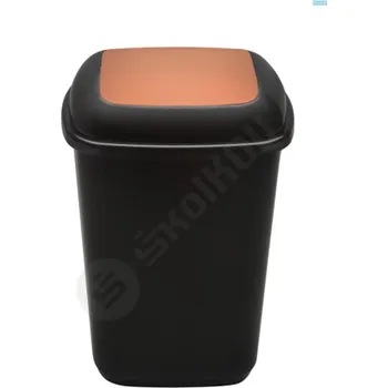 Odpadkový koš Skolkov.cz QUATRO 45 l 45 l hnědý