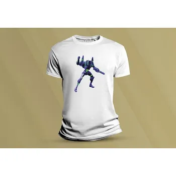 Dětské bavlněné tričko Sylux - Metroid. Bílá velikost 152 (12-13 let)