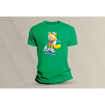 Chlapecké oblečení Dětské bavlněné tričko Ray the Flying Squirrel. velikost 116 (5-6 let) Zelená