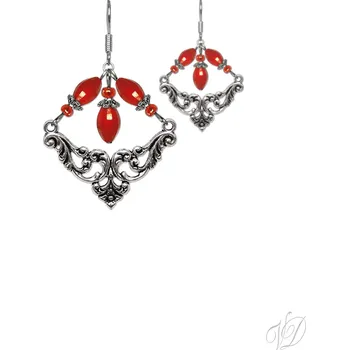 Náušnice Náušnice korálkové 1218B Originální bižuterie