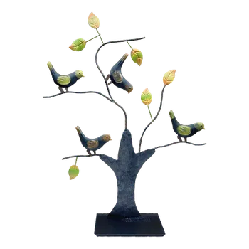 Prodex Strom s ptáčky kovový velký 57 x 45 cm Prodex A00652