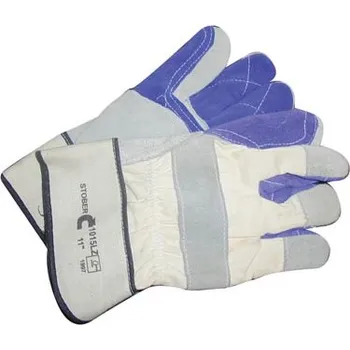 Pracovní rukavice rukavice MAGIE tkanina/hovězí štípenka