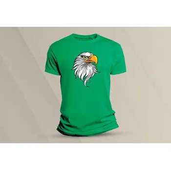 Chlapecké oblečení Dětské bavlněné tričko Orel. velikost 116 (5-6 let) Zelená