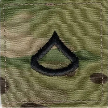 Nášivka hodnosti Private First Class VELCRO MULTICAM®