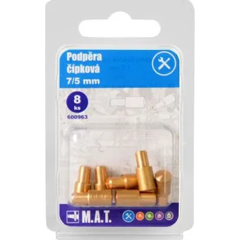 Nábytkové kování podpěra čípková 7/5 Ms (8ks)