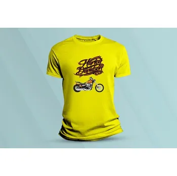 Dětská móda Tričko pro děti Harley-Davidson 4 Žlutá velikost 116 (5-6 let)