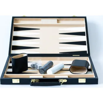 Šachy Backgammon v kufříku + doprava zdarma