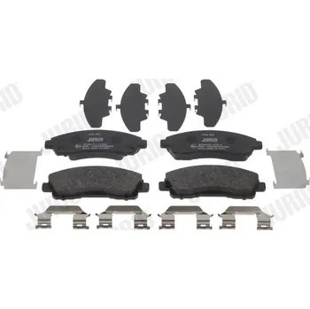 Brzdová destička Sada brzdových destiček, kotoučová brzda JURID 573979J