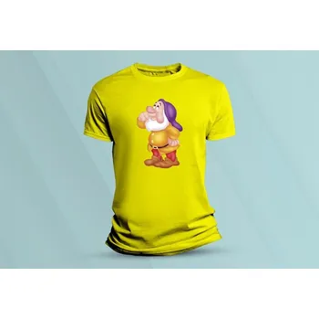 Chlapecké tričko Dětské bavlněné tričko Kejchal. Žlutá velikost 140