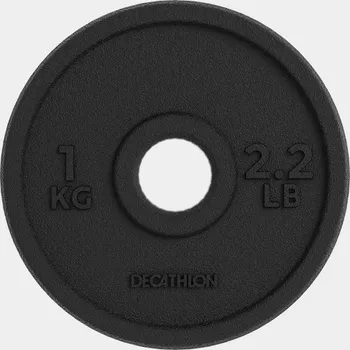 CORENGTH Litinový kotouč na posilování 1 kg 28 mm 1kg