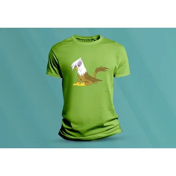 Chlapecké oblečení Dětské bavlněné tričko Pokémon Gilda. velikost M Lime